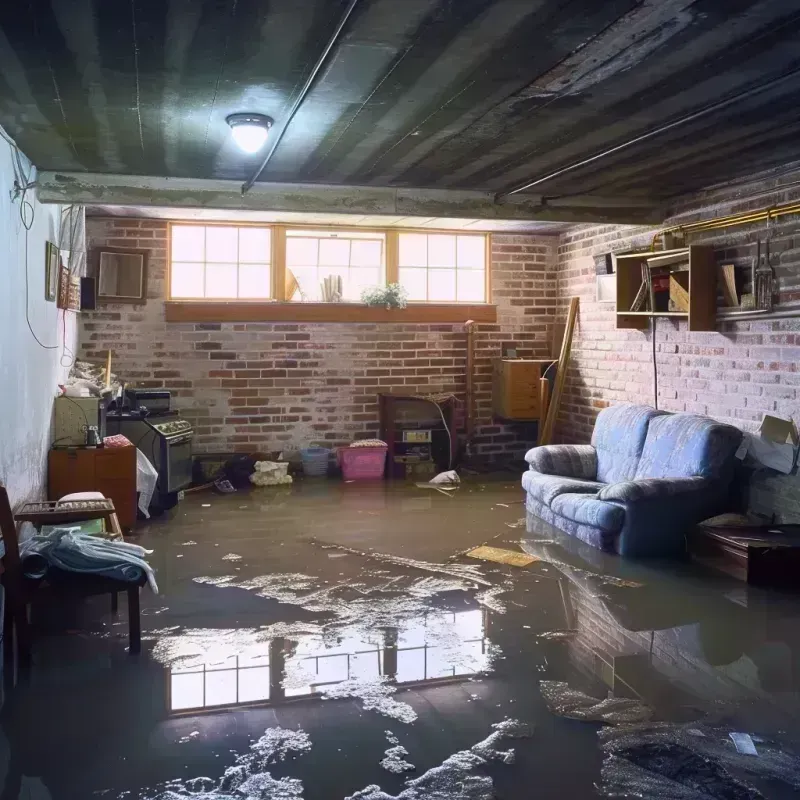 Flooded Basement Cleanup in Melrose, MA